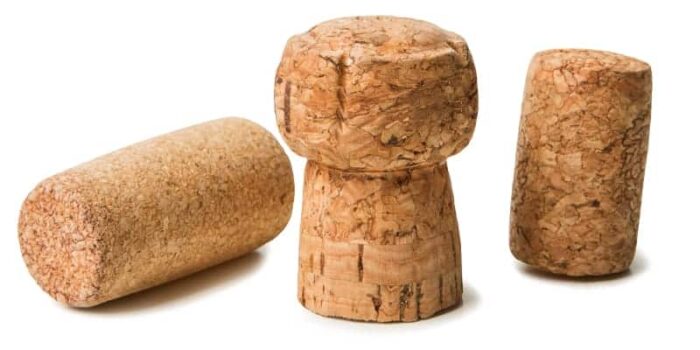 TAPPI PER VINO TURACCIOLI DI SUGHERO CONICI CONF 100 PZ