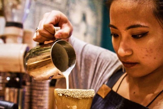 Coffee Cocktail con JQ guru della coffee mixology