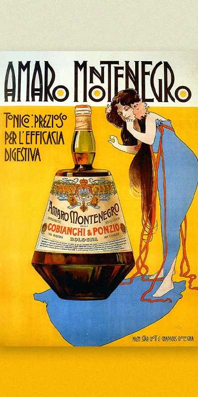 pubblicità amaro montenegro