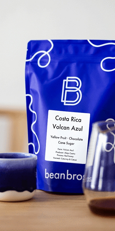 caffè Costa Rica Volcan Azul di Bean Bros