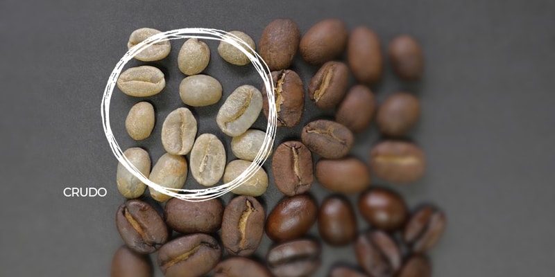 chicchi di caffè tostati