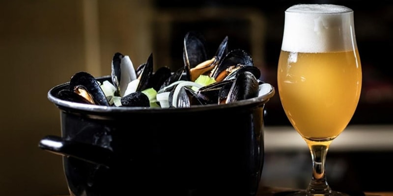 birra e cozze