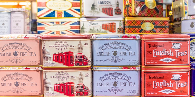 tè e inghilterra
