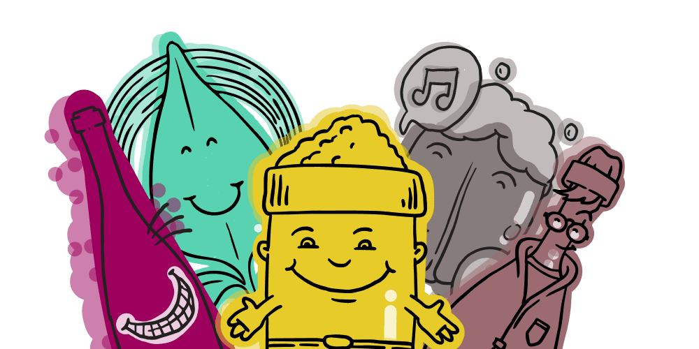 Vinhood Character per aziende e eventi di gusto